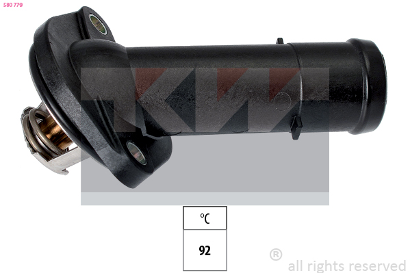 Termostat chladenia KW